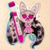 Sticker Holographique Chauve Souris Voleuse