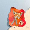 Autocollant holographique chat démoniaque – Image 3